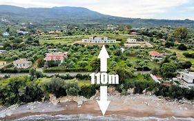 Stone Bay Houses In Messinia Kalamaki Beach Area